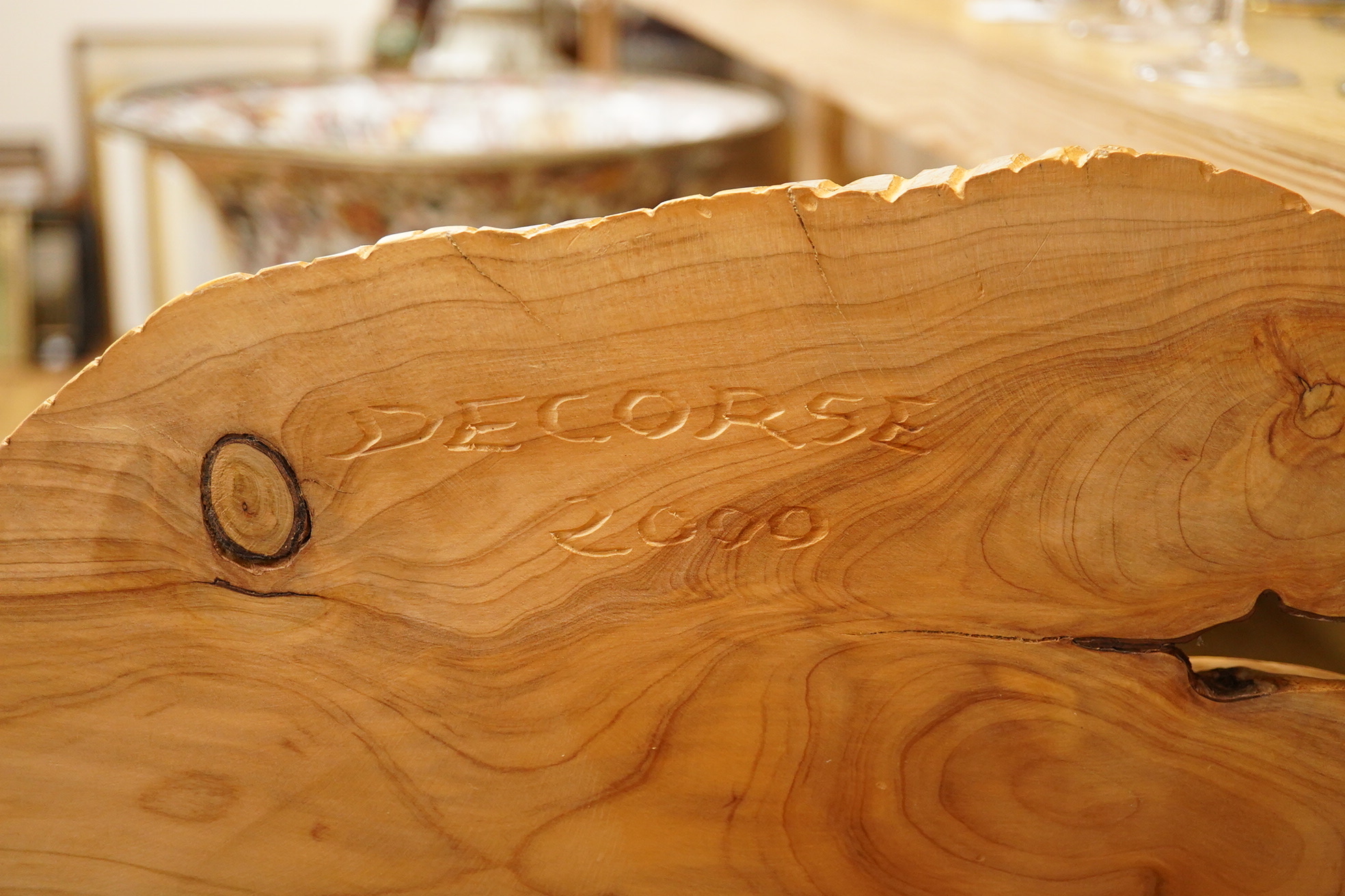 Pierre Decorse (b.1953), a large naturalistically modelled lidded jar with twin handles, approximately 49cm wide